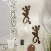 Set of 2 Lizard Wall Hooks for Stylish Organization