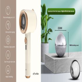 Mini Portable Handheld Garment Steamer Fabric Steam Iron For Clothes Travel Home Appliances Vertical US Plug Ironing Machine (Option: Beige set-Cn-1PCS)