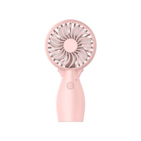 Handheld Fan For Dorm Study, Participation In Exhibitions, Gardening Work, And Pet Care. (Color: Pink)